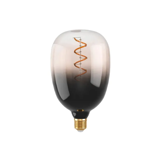 Eglo 4W E27 LED Grey T120 Globe 110227