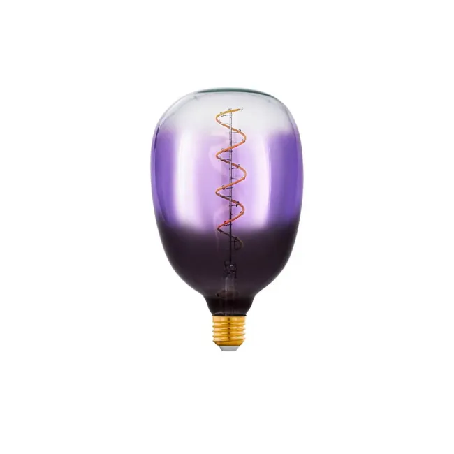 Eglo 4W E27 LED Purple T120 Globe 110226