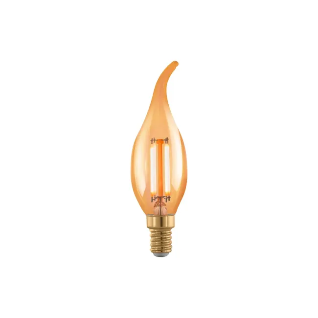 Eglo 4W LED Golden Age E14 Flame Globe 110071