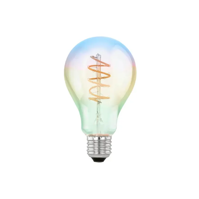 Eglo 4W Rainbow LED E27 A75 Globe 110205