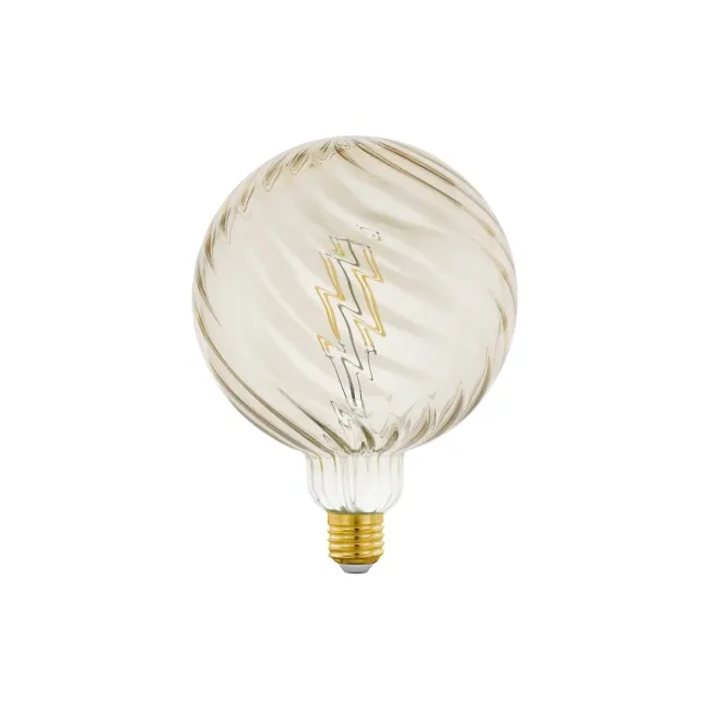 Eglo Amber 2.5W LED G150 E27 Pattern Globe 110117