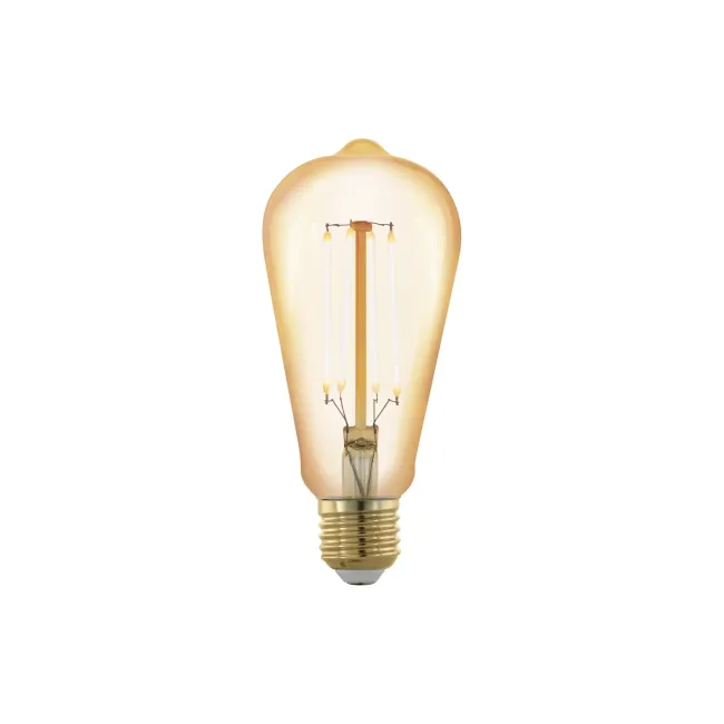 Eglo Amber 4.5W LED ST64 E27 Globe 113048