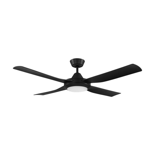 Eglo Bondi 52" AC Indoor/Outdoor ABS Ceiling Fan Black with 20W LED Tricolour Light 203627
