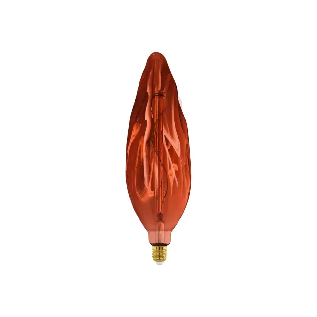 Eglo Copper Vaporised 4W LED CF117 E27 Candle Globe 110281