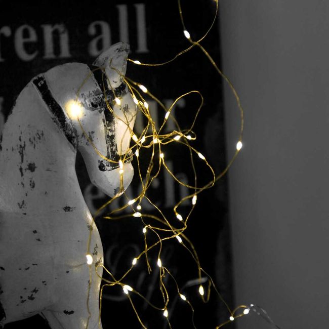 Eglo Dew Drop LED String Fairy Light Christmas Decoration