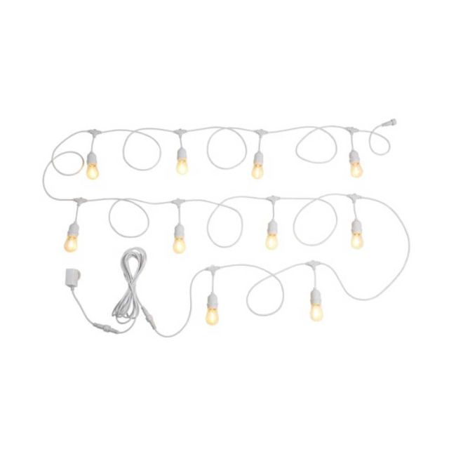 Eglo Festoon 10 DIY Hanging Lights 2700K in White
