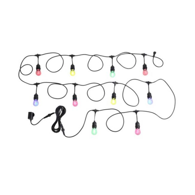 Eglo Festoon 10 DIY Hanging Lights Multi-Coloured in Black