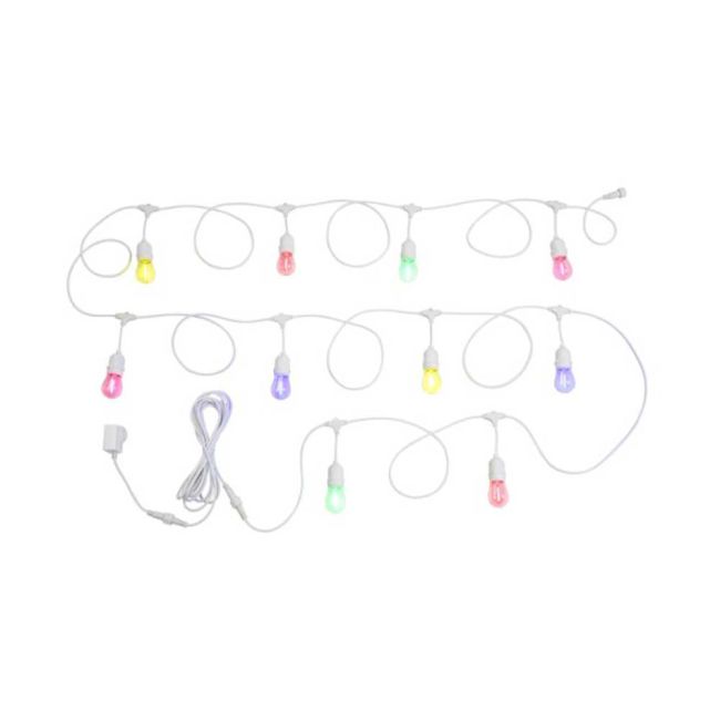 Eglo Festoon 10 DIY Hanging Lights Multi-Coloured in White