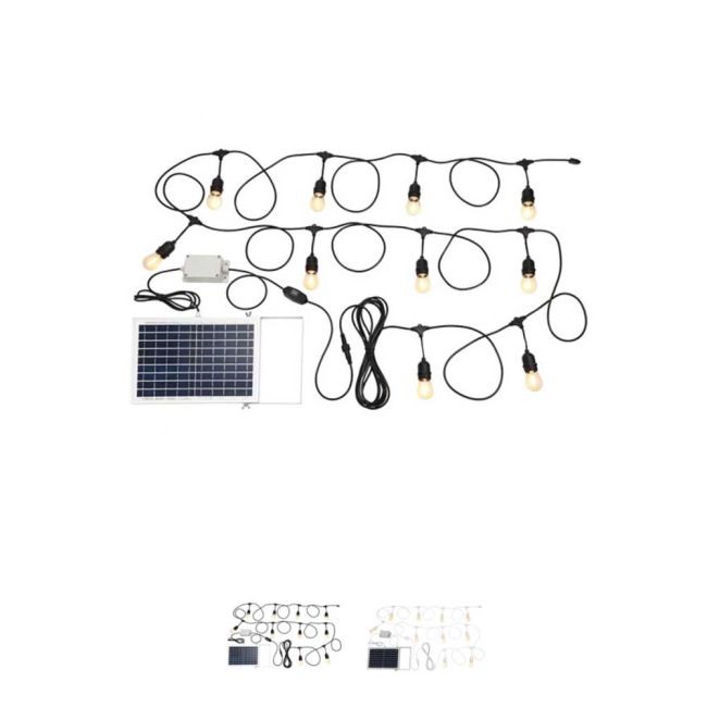 Eglo Festoon 10 DIY Solar Hanging Lights 2700K