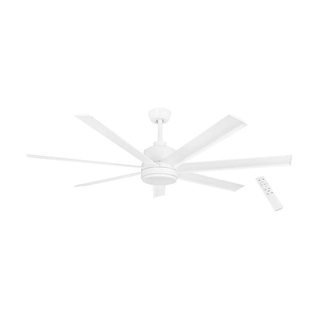 Eglo Tourbillion DC 60" 7 Blade Ceiling Fan with Remote Control Matt White 203367