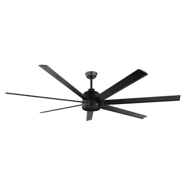 Eglo Tourbillion DC 80" 7 Blade Ceiling Fan with Remote Control Matt Black 202966