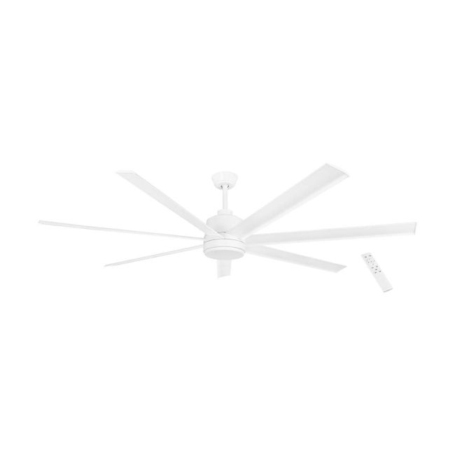 Eglo Tourbillion DC 80" 7 Blade Ceiling Fan with Remote Control Matt White 203368