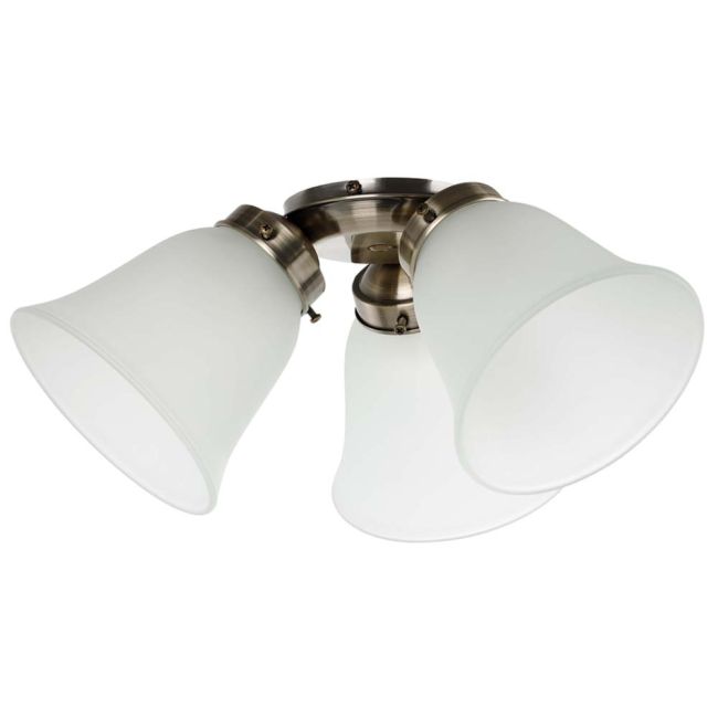 Eglo Waikiki Ceiling Fan Light Kit in Antique Bronze 20518409