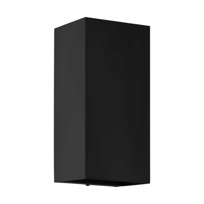 Eremitana Black Exterior Up and Down LED Wall Light by Eglo
