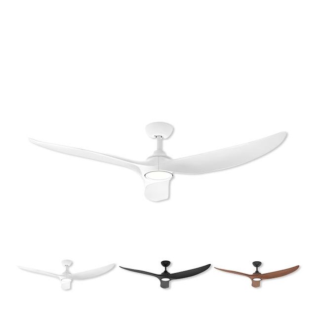 Evolve EC/DC Motor Ceiling Fan with Remote & LED Light by Hunter Pacific E36XL