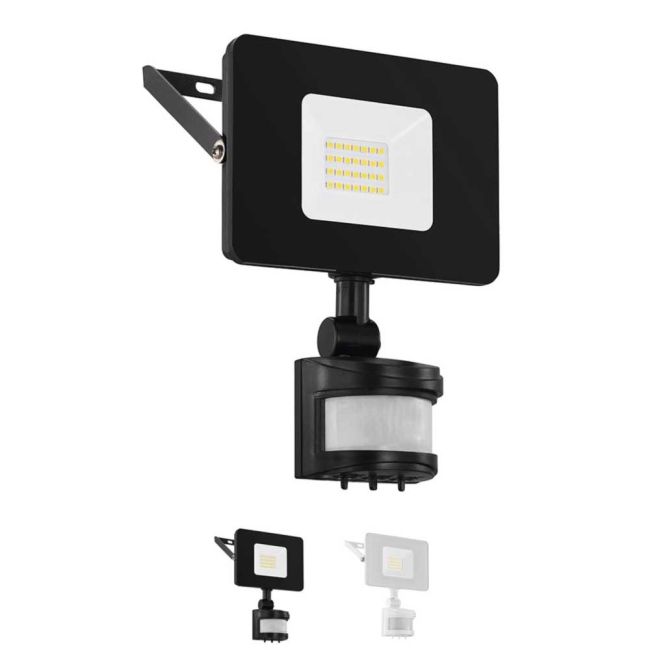 Faedo 3 LED Exterior Floodlight with Sensor by Eglo