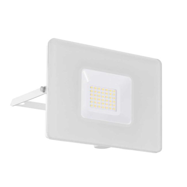 Faedo 3 White 30W LED Exterior Floodlight Light by Eglo