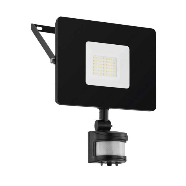 Faedo 3 White 30W LED Exterior Floodlight with Sensor by Eglo