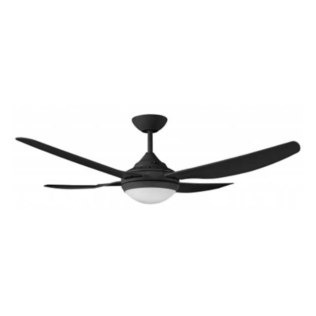 Harmony 2 48" AC Ventair Ceiling Fan with LED Light in Black HAR1204BL-L