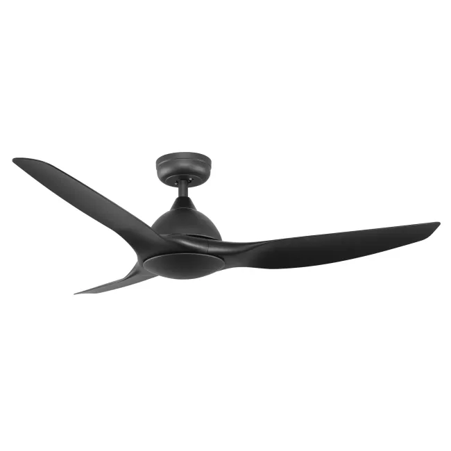 Horizon Black 52" DC Wall Control Ceiling Fan by Fanco KF3000-202