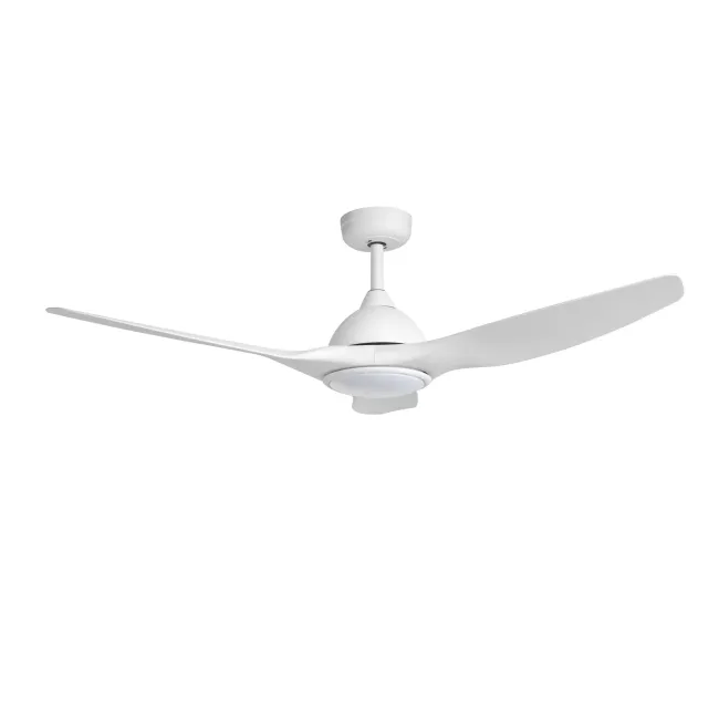 Horizon White 52" DC Smart Ceiling Fan & Light by Fanco KF3001-101
