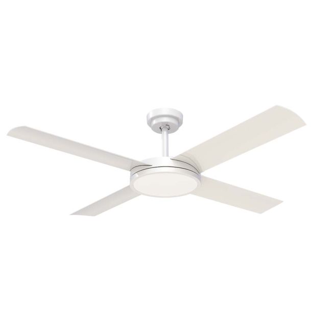 Hunter Pacific Revolution 3 52" AC Polymer Ceiling Fan with Wall Control and 24W Dimmable CCT LED Light A31XXX