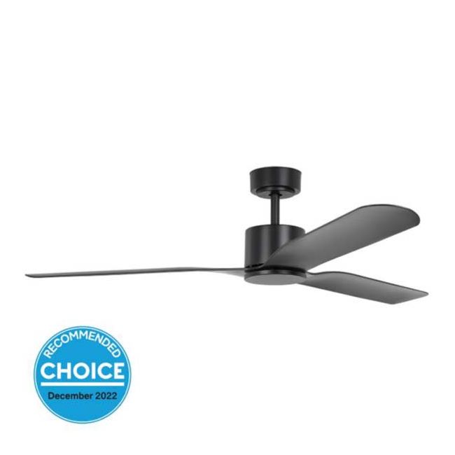 Iluka 60" DC Eglo Ceiling Fan in Black 20537902