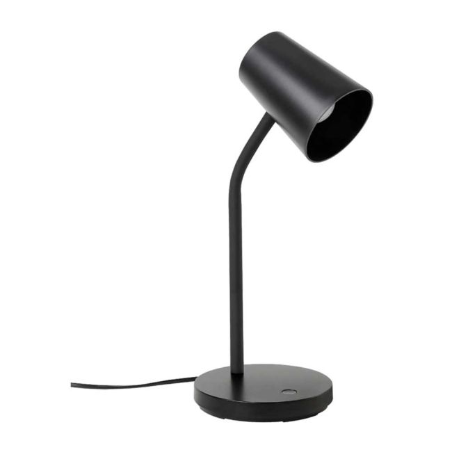 Jasper Black E27 Table Lamp by Eglo