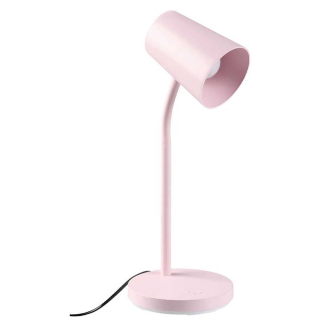 Jasper Pastel Pink E27 Table Lamp by Eglo