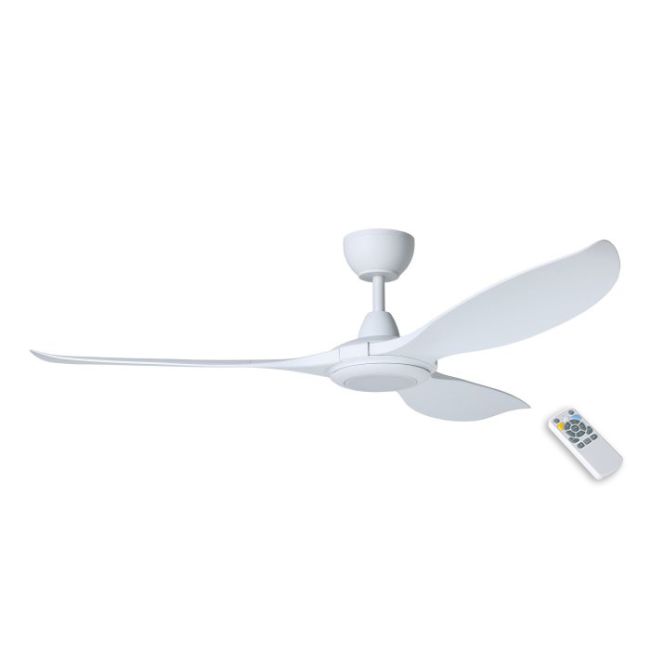Kurrawa IP55 DC 60" White Ceiling Fan & LED Light by Eglo 20618801