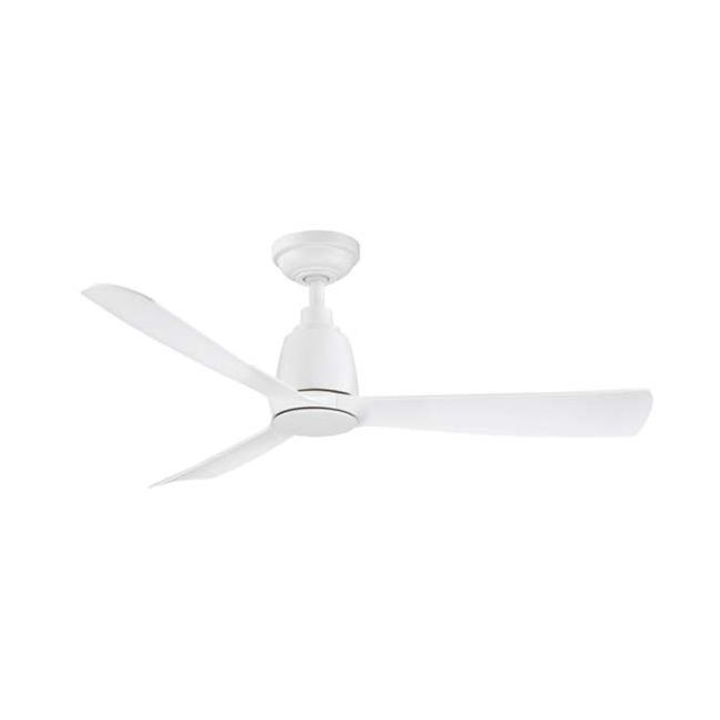 Kute 44" DC ThreeSixty Ceiling Fan in White KUT44WH