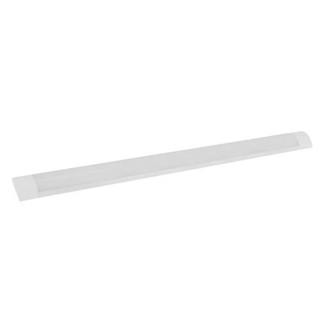 Lanky White 50W Tricolour LED Batten Wide by Eglo