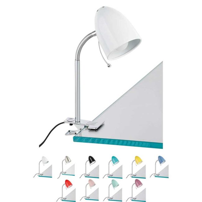 Lara E27 Clamp Lamp by Eglo