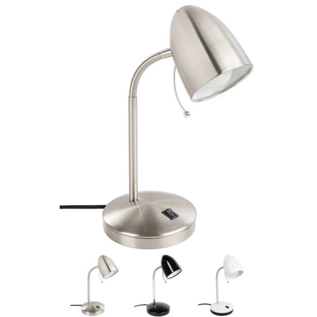 Lara E27 Table Lamp with Charger by Eglo