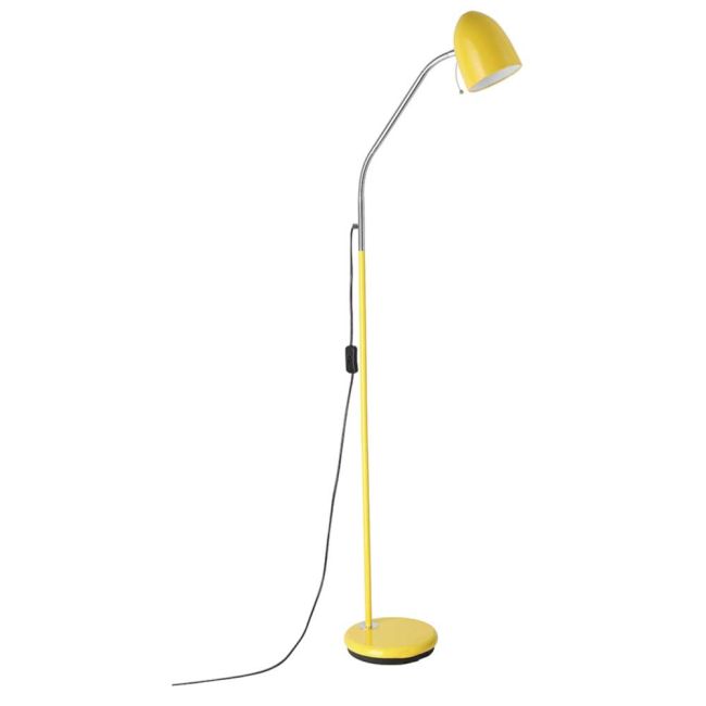 Lara Yellow E27 Floor Lamp by Eglo
