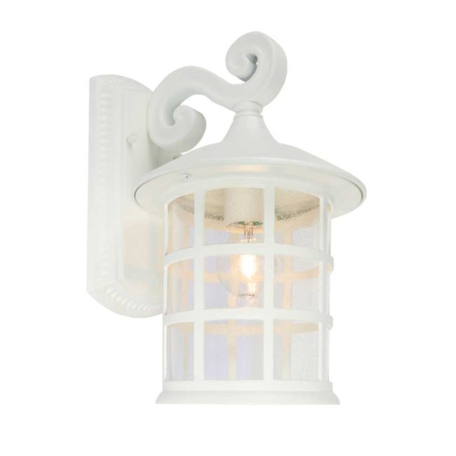Large Cougar Lighting Coventry Exterior Wall Light in White