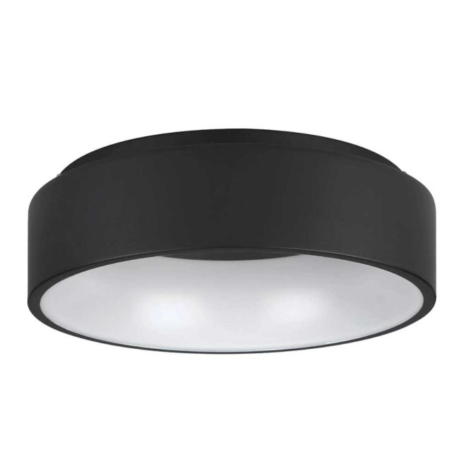 Marghera 2 Black 25W LED Ceiling Light by Eglo