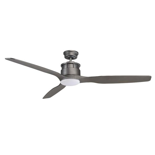 Martec Governor 60" 3 ABS Blade Ceiling Fan with Dimmable 15W Tricolour LED Light - Titanium Satin MGF1533TS