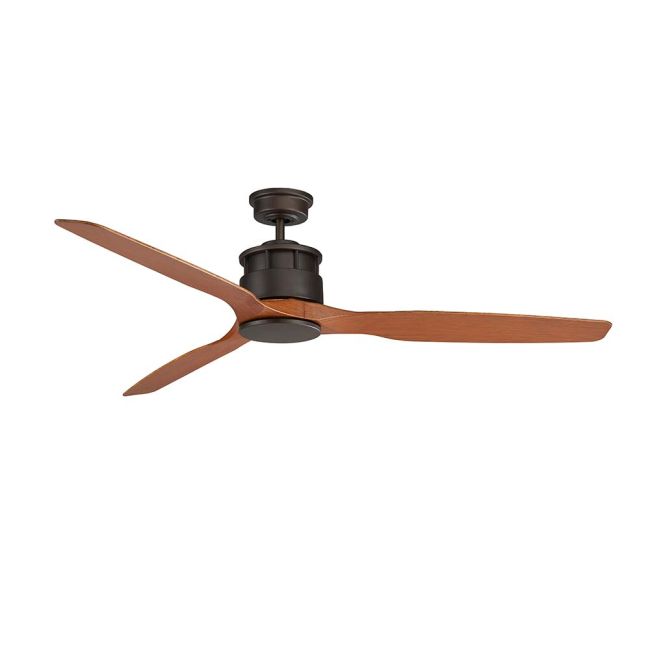 Martec Governor 60" AC 3 ABS Blade Ceiling Fan Old Bronze with Teak Blades MGF153OT