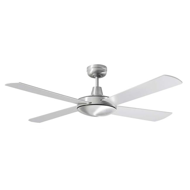 Martec Lifestyle DC 52" 4 Blade Ceiling Fan with Remote Control Brushed Aluminium DLDC134BR