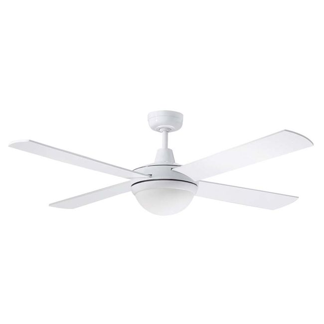 Martec Lifestyle DC 52" 4 Blade Ceiling Fan with 24W Tricolour LED Light and Remote Control DLDC1343XR