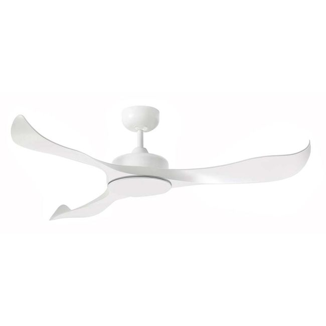 Martec Scorpion 52" DC 3 Blade Ceiling Fan with Remote Control White Satin MSF133WR