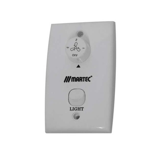 Martec Wall Control & Light Switch for Martec Lifestyle Ceiling Fan MWALLC