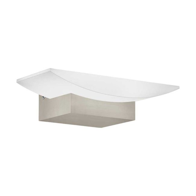 Metrass Satin Nickel 6W LED Wall Light by Eglo