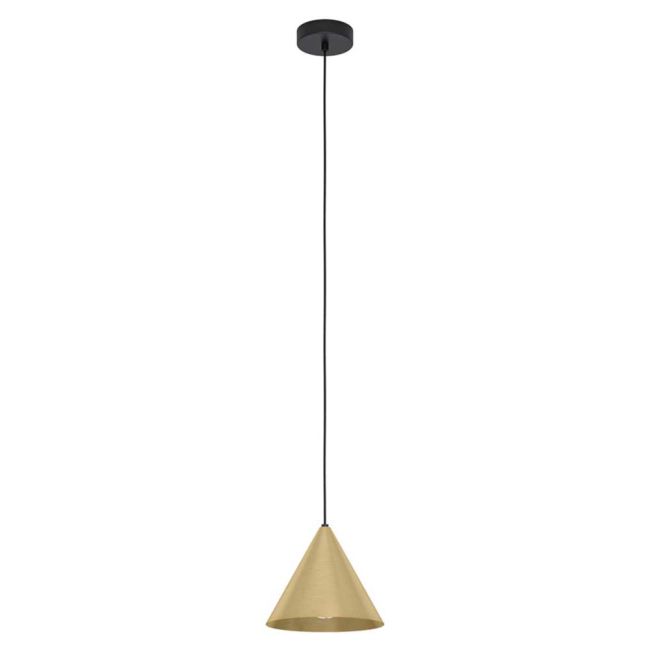 Narices Gold E27 1 Light Pendant by Eglo