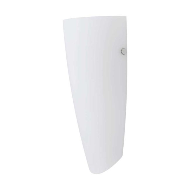 Nemo Opal Glass with Satin Nickel E27 Wall Light by Eglo