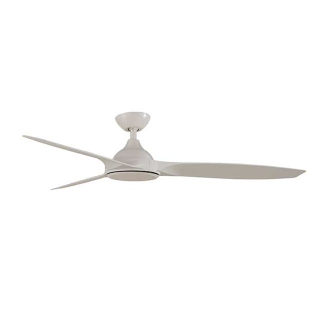 Newport 56" DC Martec Ceiling Fan in White Satin MNF143WWR