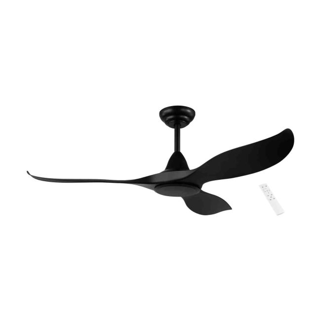 Noosa DC 52" Eglo Ceiling Fan Matt Black 203369