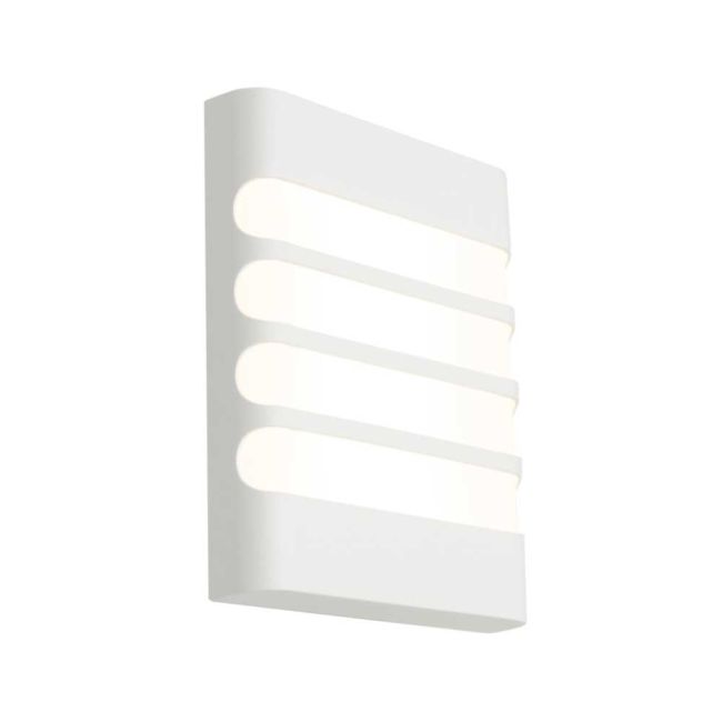 Odessa Cougar Lighting Grill Outdoor Wall Light in White