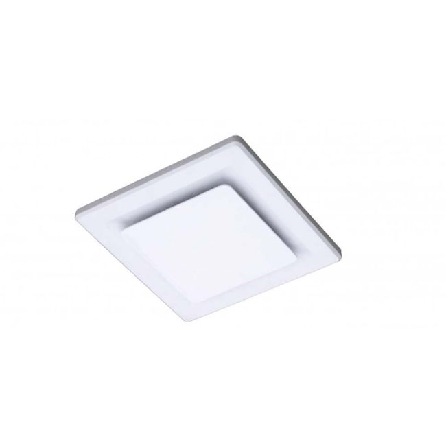 Ovation 250 Univeral Side Duct Square Exhaust Fan in White